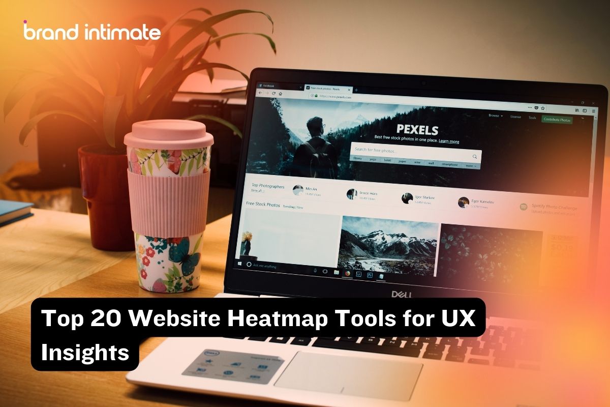 UX Website Heatmap - Brand Intimate